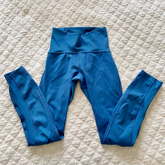 lululemon wunder train high-rise blue legging 25” - Picture 3 of 4